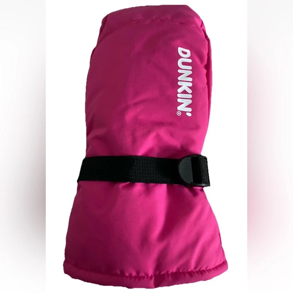 🆕OFFICIAL DUNKIN DONUTS 2026 PINK ICED COFFEE MITTEN GLOVE SIZE M/L - Picture 4 of 5